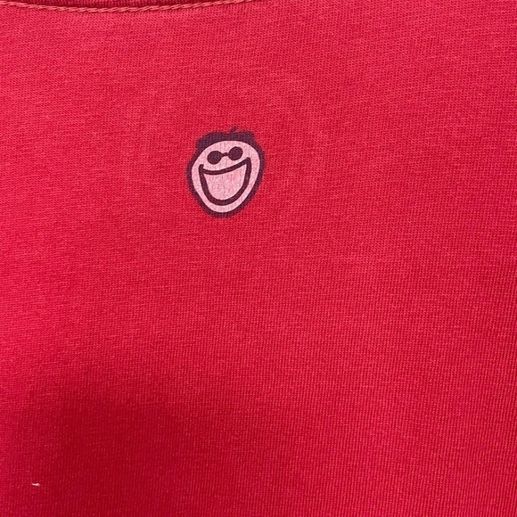 Life is Good Snowflake Festive Red Holiday Winter Tee S - Picture 5 of 7